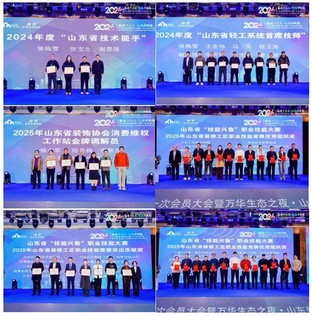 山东省装饰协会七届一次会员大会圆满召开 山东省装饰协会七届一次会员大会圆满召开